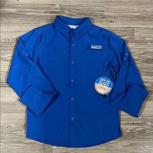 NWT Columbia long sleeve PFG shirt/L